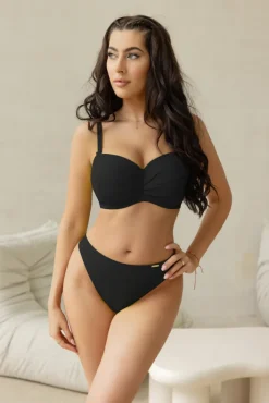 Polski Czarne Figi od stroju kąpielowego LEMON