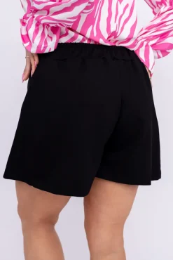 Damskie Polski Czarne Spodenki BERTIGO