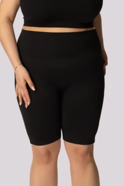 Polski Czarne Spodenki bikery BASE