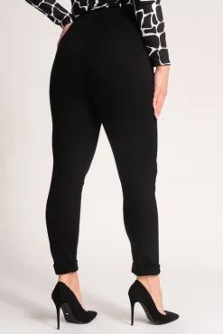 Damskie Włoski Czarne Spodnie CIRIA