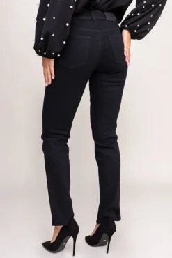Damskie Polski Czarne Spodnie Jeansowe NEVY