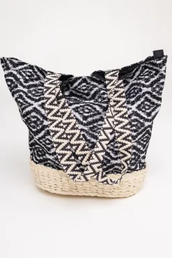 Damskie Czarno-biała Torebka UVIZI