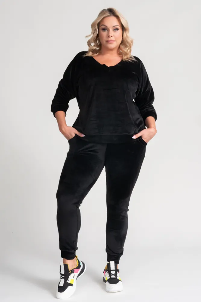 Damskie Polski Dres welurowy TELIO