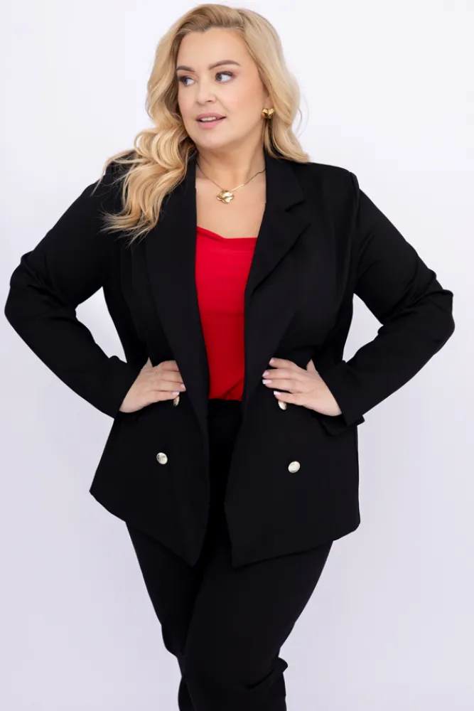 Damskie Polski Garnitur dwurzędowy MEYVI