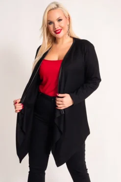 Damskie Polski Kardigan asymetryczny KERMI