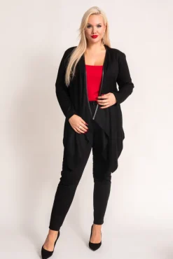 Damskie Polski Kardigan asymetryczny KERMI