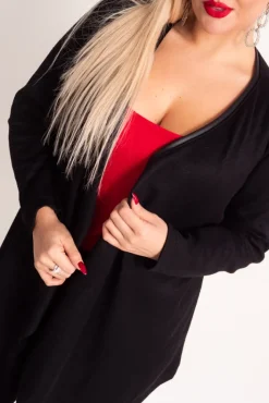 Damskie Polski Kardigan asymetryczny KERMI