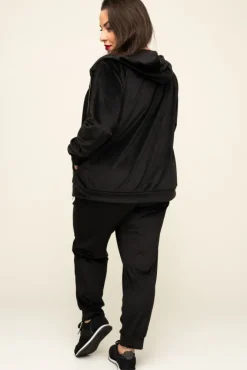 Damskie Polski Komplet Dresowy POLIN Welurowy