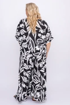 Damskie Włoski Czarny Komplet SETERI