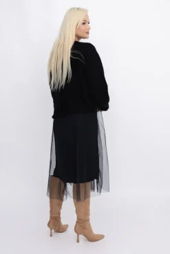 Damskie Włoski Komplet ze sweterkiem AMELIE