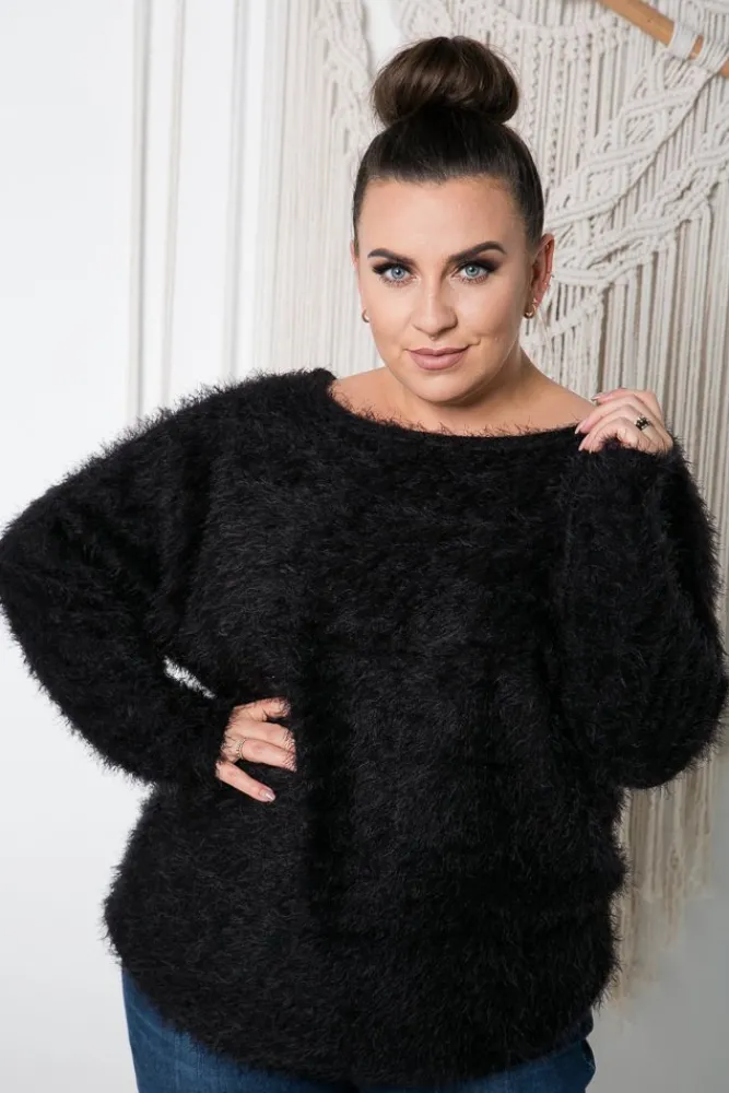 Damskie Polski Sweter FABIOLA Plus Size