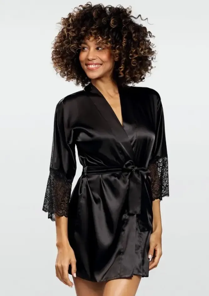 Polski Szlafrok satynowy JUDYTA