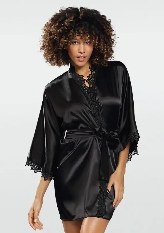 Polski Szlafrok satynowy VIOLA