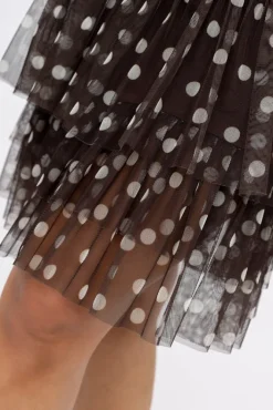 Damskie Polski Czekoladowa Halka AKLAH Wzór 3