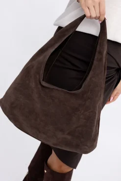 Damskie Polski Czekoladowa Torebka skórzana FAKTORI