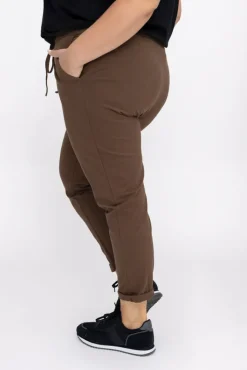 Damskie Polski Czekoladowe Spodnie LOTARIO