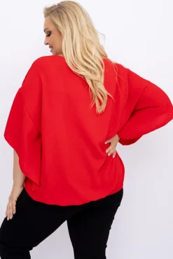 Damskie Polski Czerwona Bluzka ETERNAL