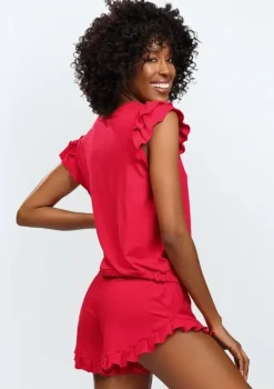 Polski Czerwona Piżama LULU