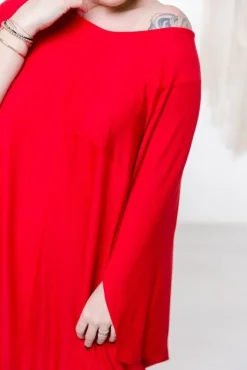 Polski Czerwona Sukienka HERMI