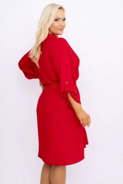 Polski Czerwona Sukienka POWER