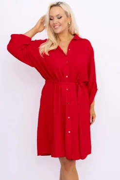 Polski Czerwona Sukienka POWER