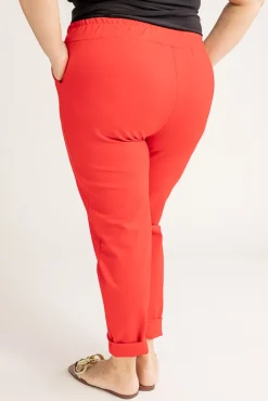 Damskie Polski Czerwone Spodnie CINTA