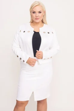 Damskie Polski Ecru Żakiet TREGIDA