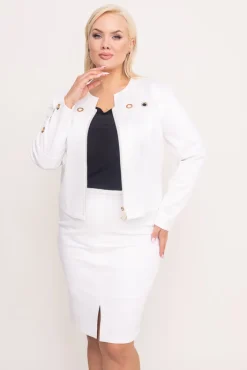 Damskie Polski Ecru Żakiet TREGIDA