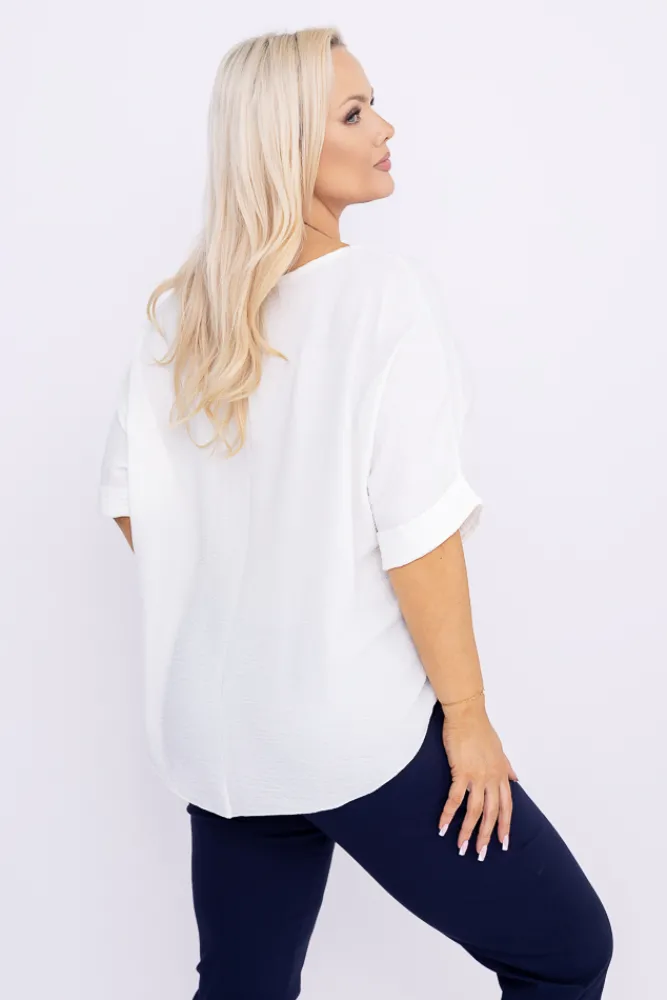 Damskie Włoski Bluzka z wisiorkiem BELUCIO