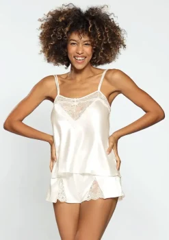 Polski Ecru Komplet satynowy ZALA