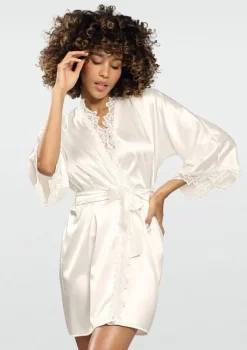 Polski Szlafrok satynowy VIOLA