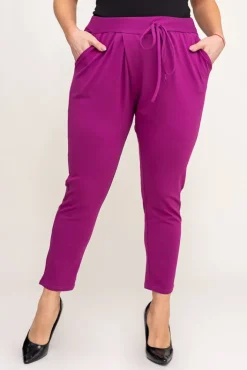 Damskie Polski Fioletowe Spodnie LOTARIO
