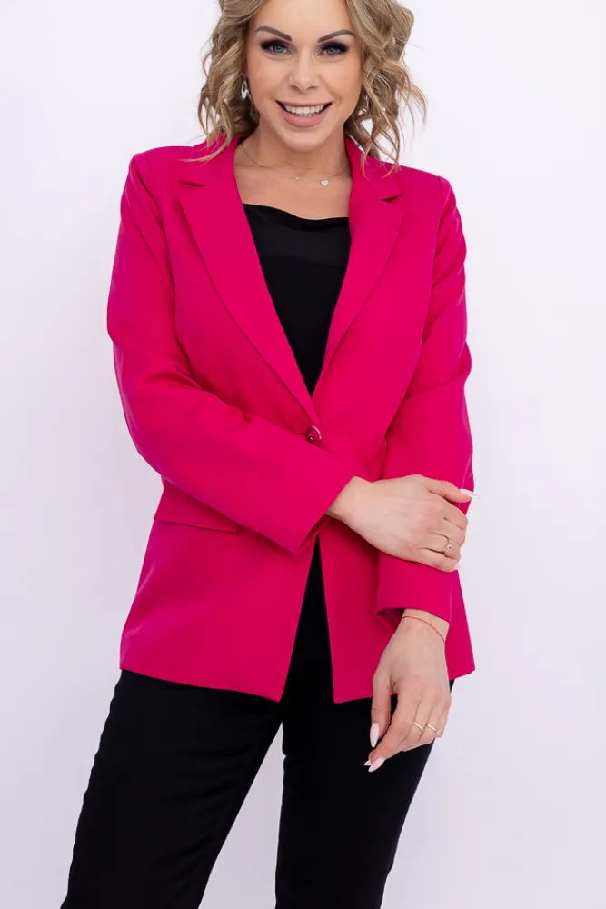 Damskie Polski Fuksjowa Marynarka BEGOSTO