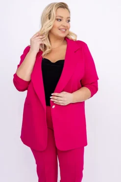 Damskie Polski Fuksjowa Marynarka PUNTURI