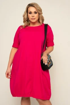 Polski Fuksjowa Sukienka BALIN