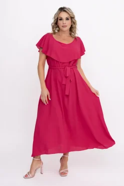 Polski Fuksjowa Sukienka DENVER