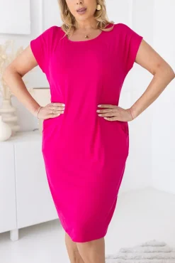 Polski Fuksjowa Sukienka KAYANO