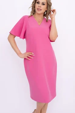 Polski Fuksjowa Sukienka PARMI