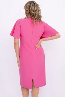 Polski Fuksjowa Sukienka PARMI