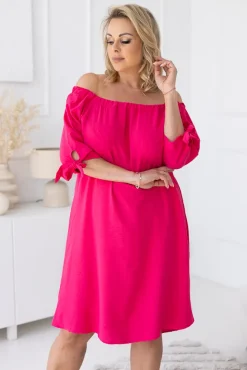 Polski Fuksjowa Sukienka ROSINA