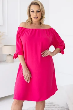 Polski Fuksjowa Sukienka ROSINA