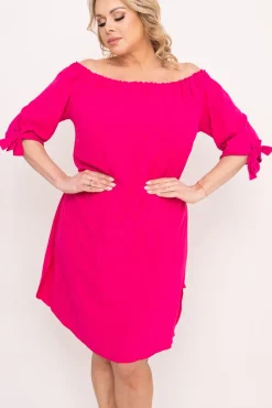 Polski Fuksjowa Sukienka VALENCIA