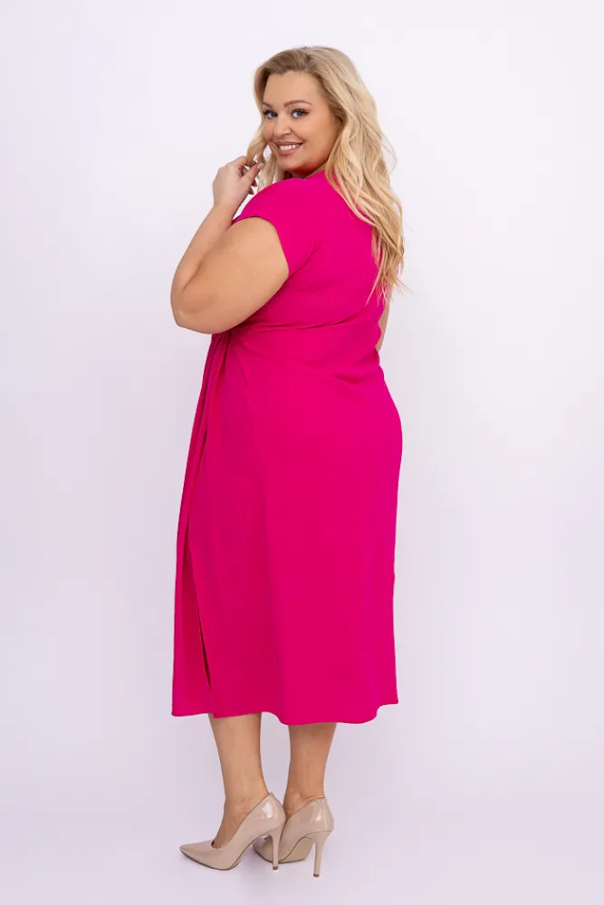 Polski Fuksjowa Sukienka z kokardką KARTISIA