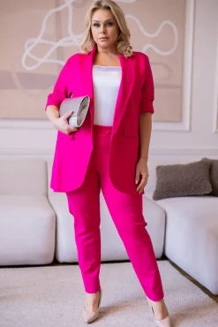 Damskie Polski Fuksjowe Spodnie CINTA