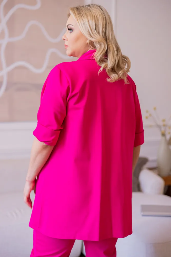 Damskie Polski Fuksjowy Garnitur CINTA