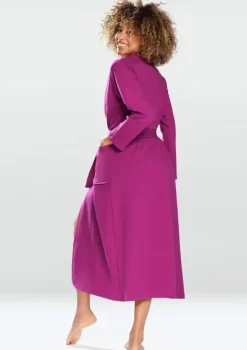 Polski Fuksjowy Szlafrok bawełniany MELISSA