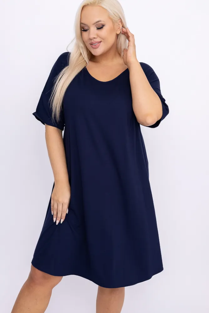 Polski Granatowa Koszula Nocna MERTENI