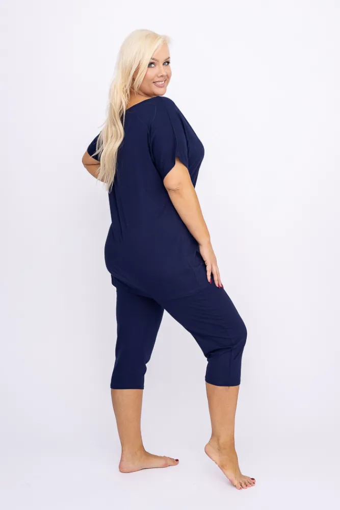 Polski Granatowa Piżama SLIPIN