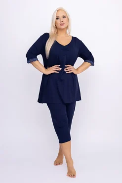 Polski Granatowa Piżama VERMIA