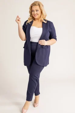 Damskie Polski Granatowe Spodnie CINTA